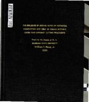 The influence of seeding rates on botanical composition and yield of forage mixtures under two different cutting treatments