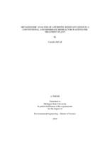 Metagenomic analysis of antibiotic resistant genes in a conventional and membrane bioreactor wastewater treatment plant