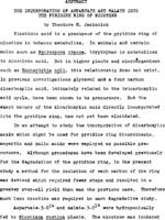 The incorporation of aspartate and malate into the pyridine ring of nicotine