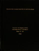 Relaxation characteristics of alfalfa stems
