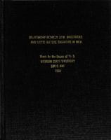 Relationship between some insecticides and lactic culture organisms in milk