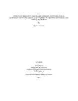 Effects of irrigation and traffic stresses on physiological responses and water use characteristics of creeping bentgrass and annual bluegrass