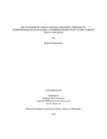 The standard of care in marital and family therapeutic interventions in Saudi Arabia : a modified Delphi study on the current status and needs