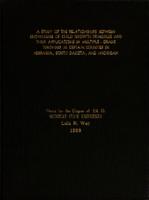 A study of the relationships between knowledge of child growth principles and their applications in multiple-grade teaching in certain counties in Nebraska, South Dakota, and Michigan