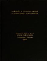 Measurement of dissociation pressures of hydrous minerals using thermistors