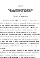 Effect of N-ethylacetamide (NEA) upon some physico-chemical properties of montmorillonite and vermiculite