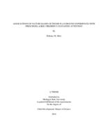 Associations of nature-based outdoor playground experiences with preschool aged children's sustained attention