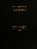 Genesis, morphology and classification of some till derived Chernozems of eastern North Dakota