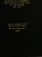 An investigation into the concerns of selected New York theatre critics as evidenced in their reviews of 'the best plays' for the seasons 1956-1960