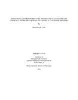 Disruptions and transformations : the influences of culture and community on pre-service music educators' occupational identities