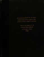 An ecological study of the family Tendipedidae of two fresh-water lakes in Isabella County, Michigan