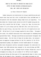 Wheat as the source of protein for human adults ; effect of wheat protein on nitrogen balance, urea, and amino acid metabolism