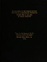 An evaluation of the indexing methods employed in a computerized information system used in the area of special education