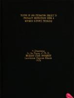 Testing of and estimation subject to inequality restrictions using a minimum distance estimator