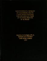 Characterization of a particulate UDP-galacturonate : acceptor D-galacturonosyltransferase from Lemna minor and studies on the physical properties of the product