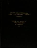 Levels of family role differentiation and equality in a dual-career family : a participant observation