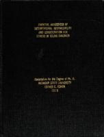 Empathy, awareness of interpersonal responsibility and consideration for others in young children