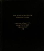 Parent death in childhood and later psychological adjustment