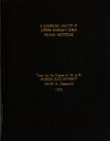 A sociometric analysis of Lansing Michigan's human welfare institutions