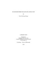 Income redistribution and life satisfaction