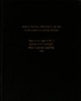 Market, structure, profitability, and risk in the commercial banking industry