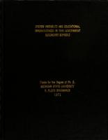 System variables and educational innovativeness in Thai government secondary schools