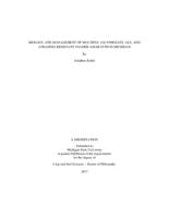 Biology and management of multiple- (glyphosate, ALS, and atrazine) resistant Palmer amaranth in Michigan