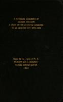 A historical geography of Jackson, Michigan : a study on the changing character of an American city, 1829-1969