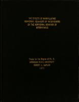 The effects of manipulating nonverbal behaviors of interviewers on the nonverbal behavior of interviewees