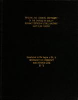 Physical and chemical assessment of the changes in quality characteristics of stored instant navy bean powder