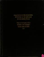 Collective negotiations in education : implications for the curriculum decision-making process