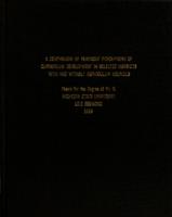 A comparison of teachers' perceptions of curriculum development in selected districts with and without curriculum councils