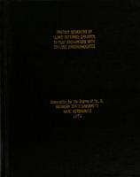 Fantasy behaviors of clinic-referred children in play encounters with college undergraduates