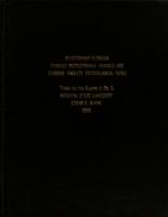 Relationship between student instructional ratings and student-faculty psychological types