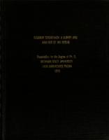 Vladimir Tendryakov : a survey and analysis of his works