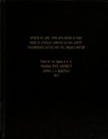 Effects of long-term application of high rates of nitrogen carriers on soil acidity, exchangeable cations and soil organic matter