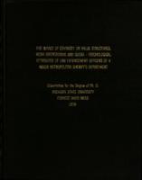 The impact of ethnicity on value structures, work orientations and social-psychological attributes of law enforcement officers of a major metropolitan sheriff's department