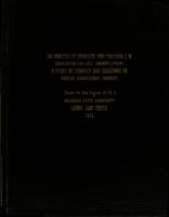 An analysis of problems and proposals in education for self-identification : a study of strategy and substance in radical educational thought