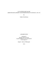 Accounting for failure : arrested development and the British Bildungsroman, 1805-1891