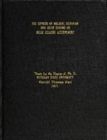 The effects of melodic dictation and sight singing on music reading achievement