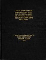 A study of teacher personal and professional attitudes as they relate to student self-concepts and attitudes toward school in the six highest achieving schools in Flint, Michigan