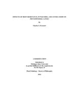 Effects of host resistance, fungicides, and cover crops on Phytophthora capsici