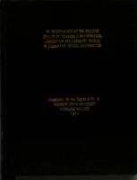 An investigation of the relative effects of teaching a mathematical concept via multisensory models in elementary school mathematics