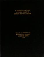 An assessment of selected attitudinal changes in secondary vocational teachers