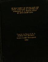 The relationship of social class and social acceptance to clothing and appearance of a selected group of ninth grade girls