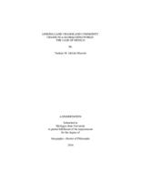 Linking land change and commodity chains in a globalizing world : the case of Mexico