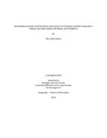 Decentralization, institutions, and access to potable water in Malawi's urban and peri-urban informal settlements