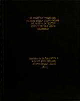 An analysis of present and predicted student union programs and facilities of selected midwestern public urban universities