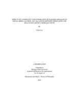 Effects of conspicuity and integration of warning messages in social media alcohol ads : balancing between persuasion and reactance among underage youth