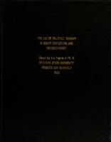 The use of multiple therapy in group counseling and psychotherapy